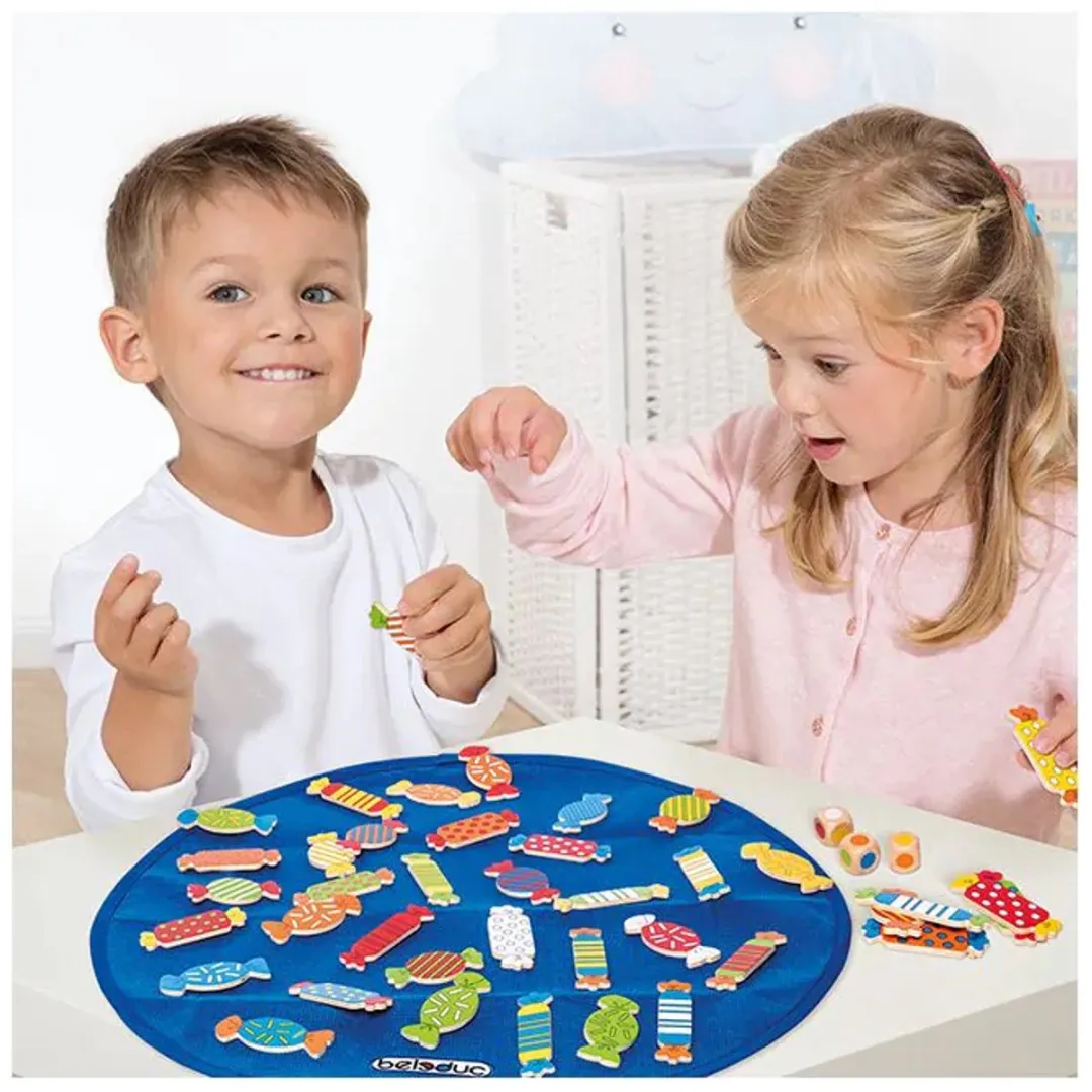 Beleduc Snoep Kinderspel 28cm - 8 Spelers