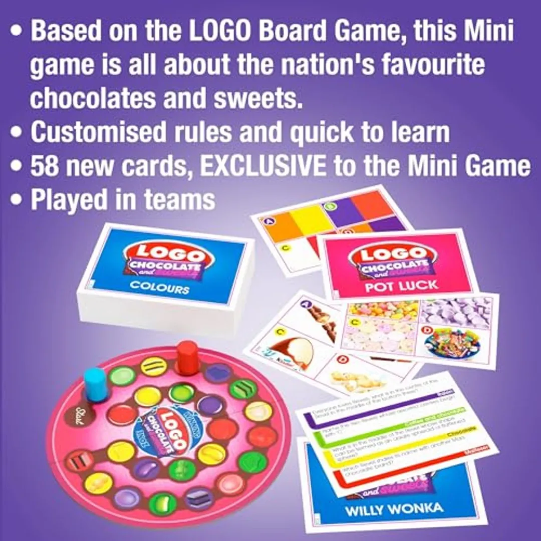 Tomy Chocolate and Sweets Mini Kaartspel - 6 Spelers - Multicolor
