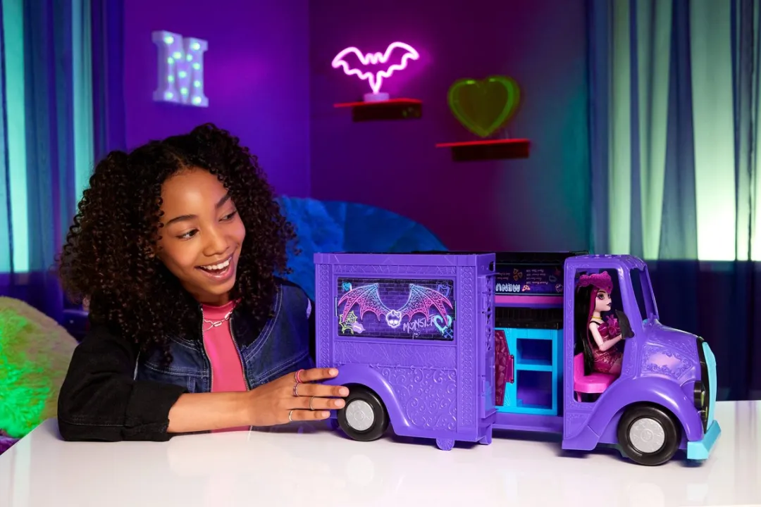 Mattel Monster High Koncert Food Truck - HXH83 - Multicolor