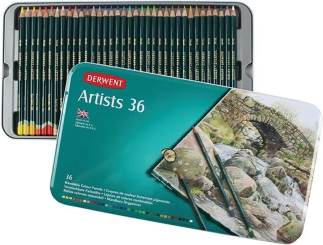 Derwent Artist Potloden Assorti 36 Stuks