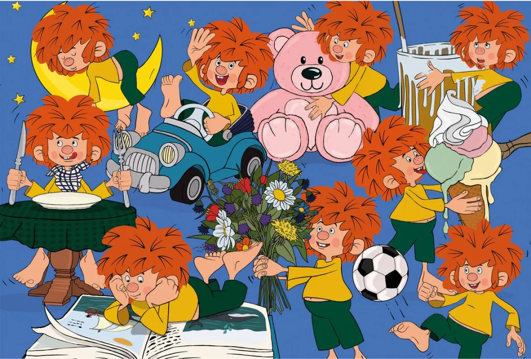 Schmidt Spiele Plezier met Pumuckl Kinderpuzzel 100 Stuks