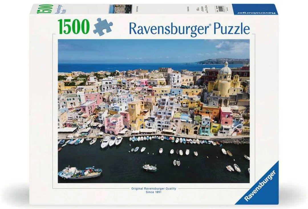 Ravensburger Buntes Procida Puzzel 1500 Stuks