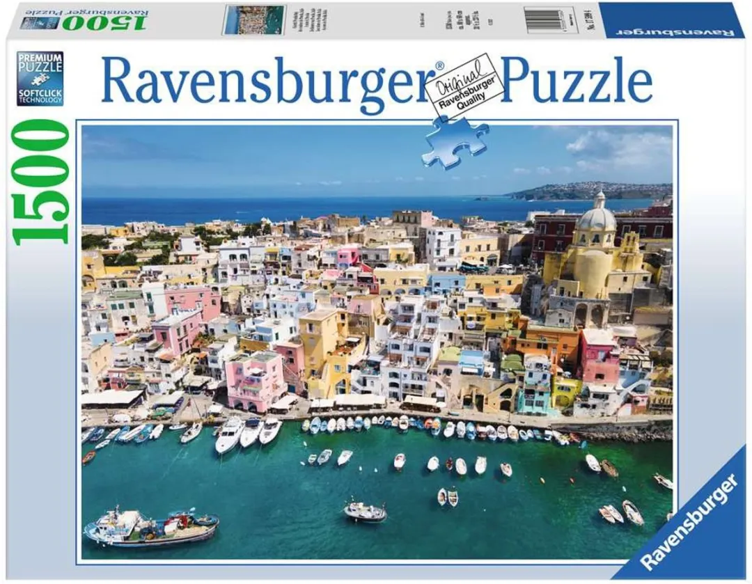 Ravensburger Buntes Procida Puzzel 1500 Stuks - Multicolor