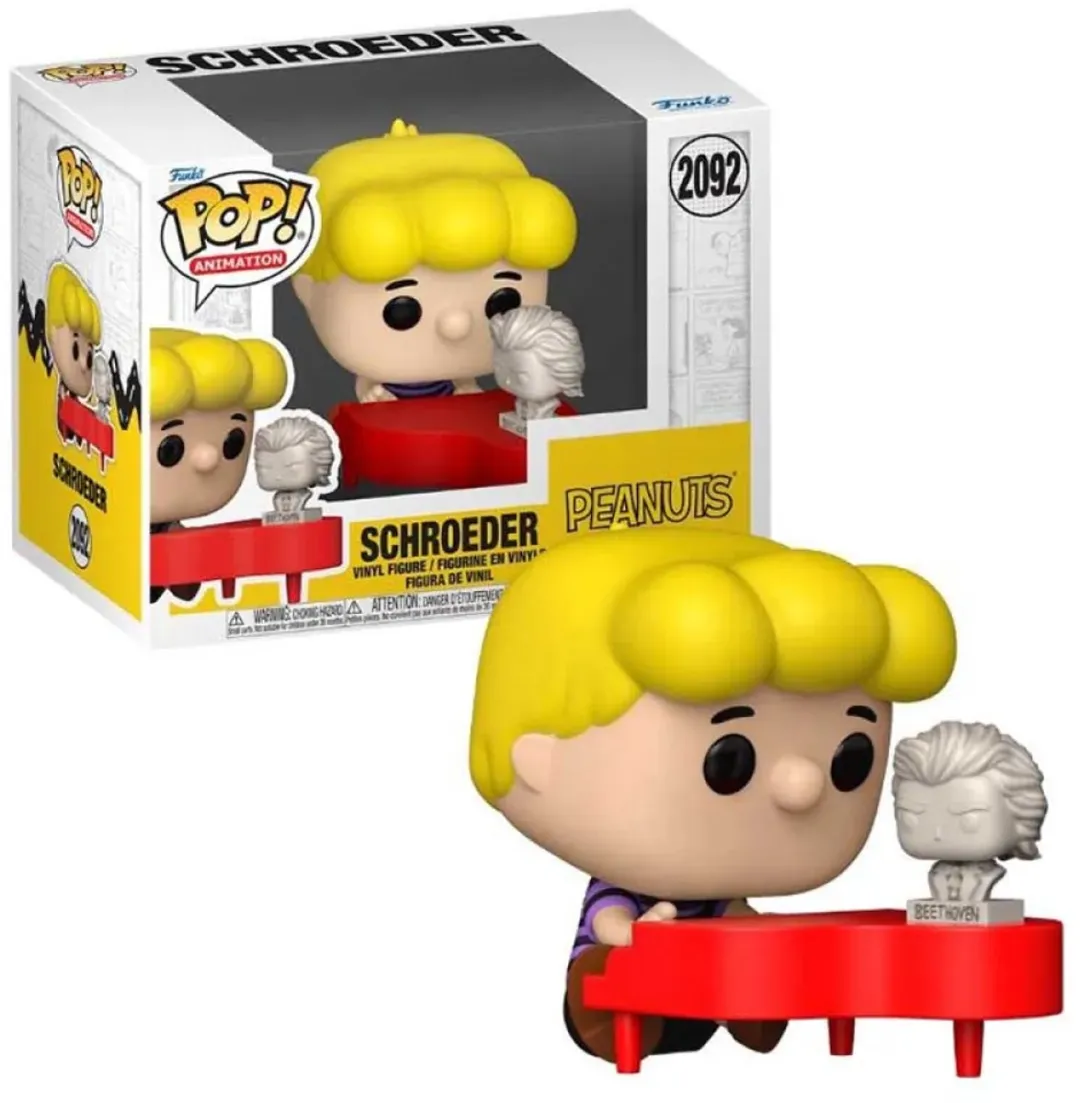 Funko Pop! Peanuts Schroeder Premium #2092 - Multicolor