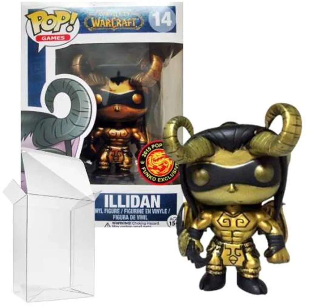 Funko Pop! Illidan Gold Patina