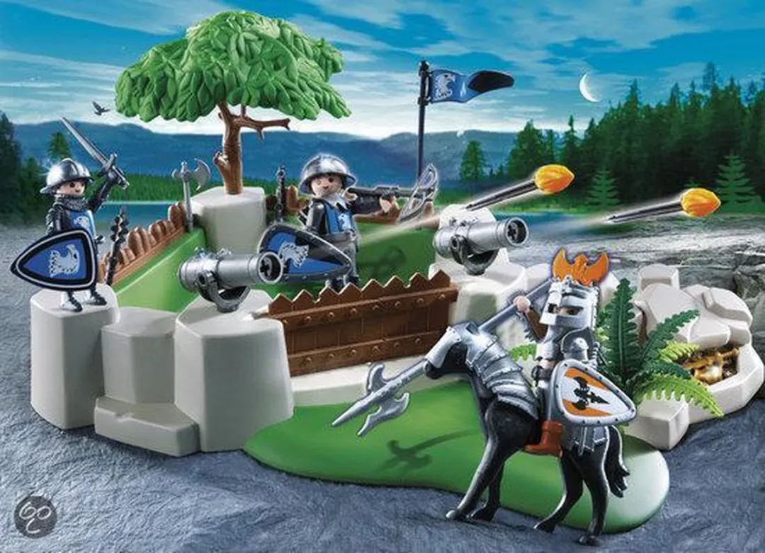 Playmobil Superset Ridderbastion 4014 - Meerkleurig