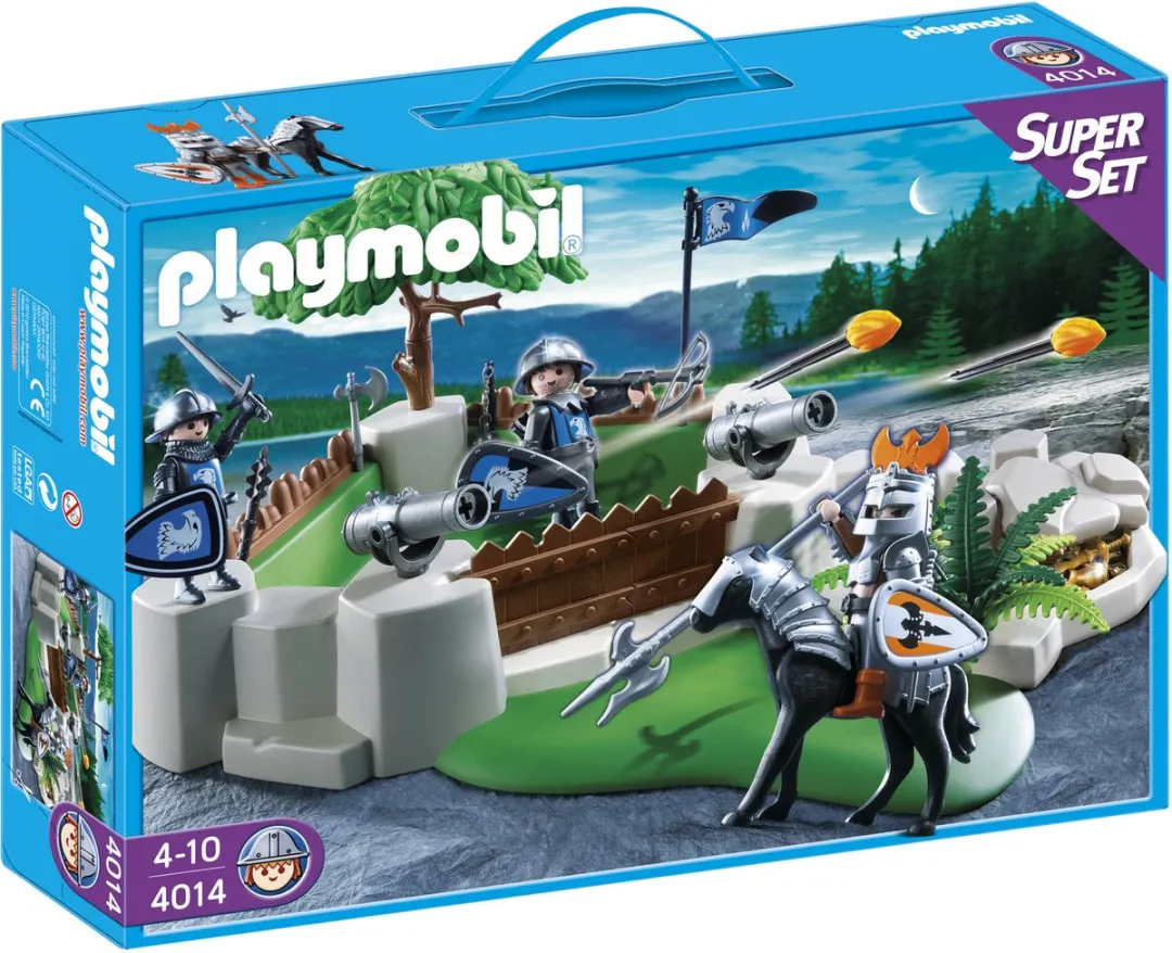 Playmobil Superset Ridderbastion 4014 - Meerkleurig