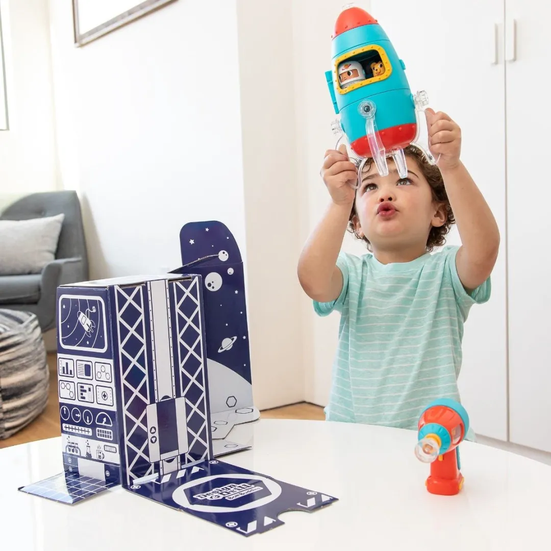 Learning Resources Design & Drill Rocket - Multicolor