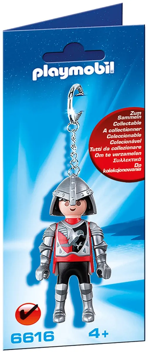 Playmobil Sleutelhanger Ridder 6616 - Multicolor