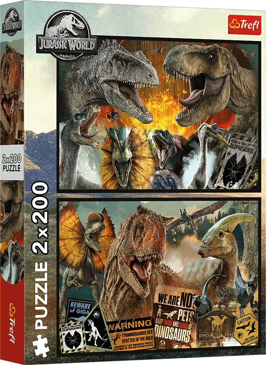 Trefl Jurassic World Puzzel 200 Stuks
