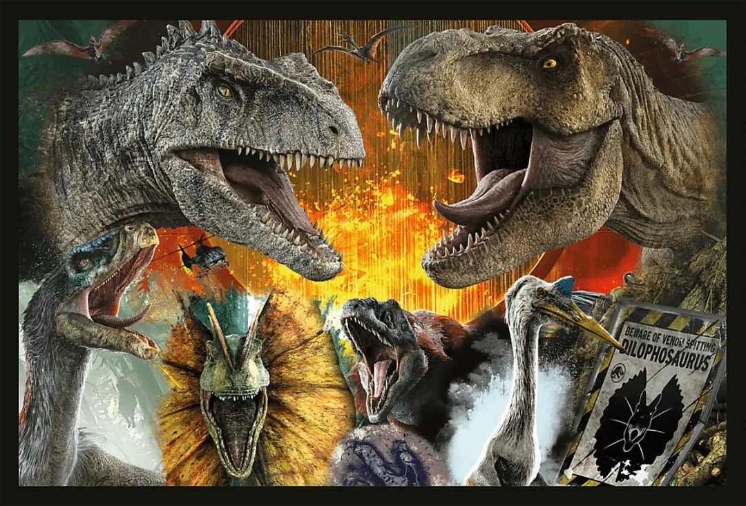 Trefl Jurassic World Puzzel 200 Stuks - Multicolor