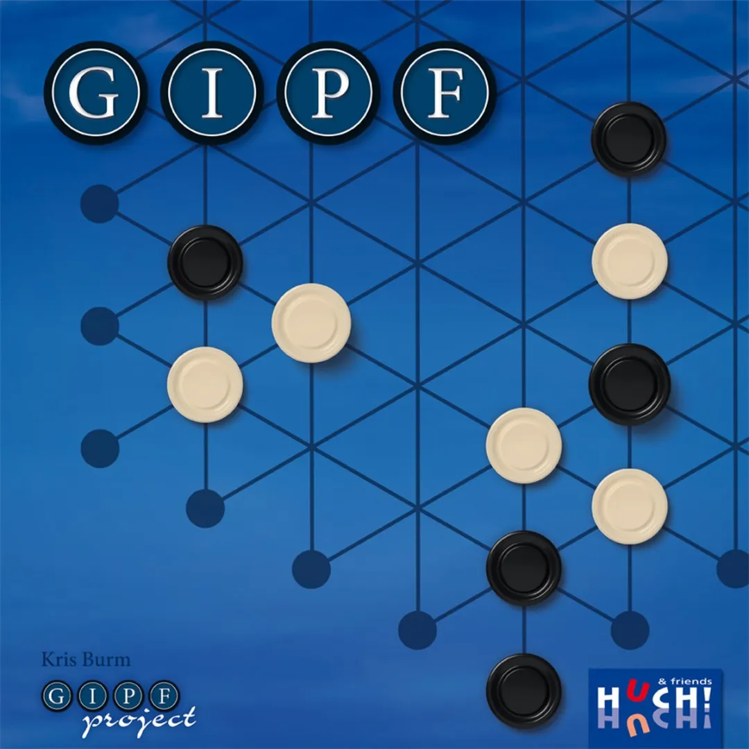Geronimo Games Breinbreker Gipf Kartonnen Bordspel - 2 Spelers - Blauw