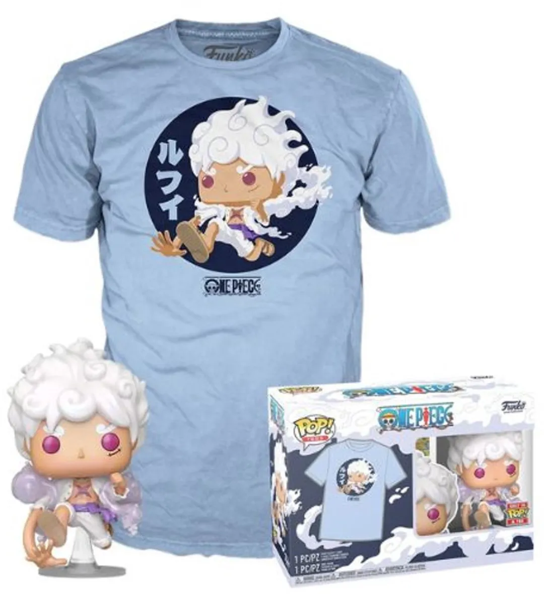 Funko Pop! Luffy Gear Five Maat M - T-shirt