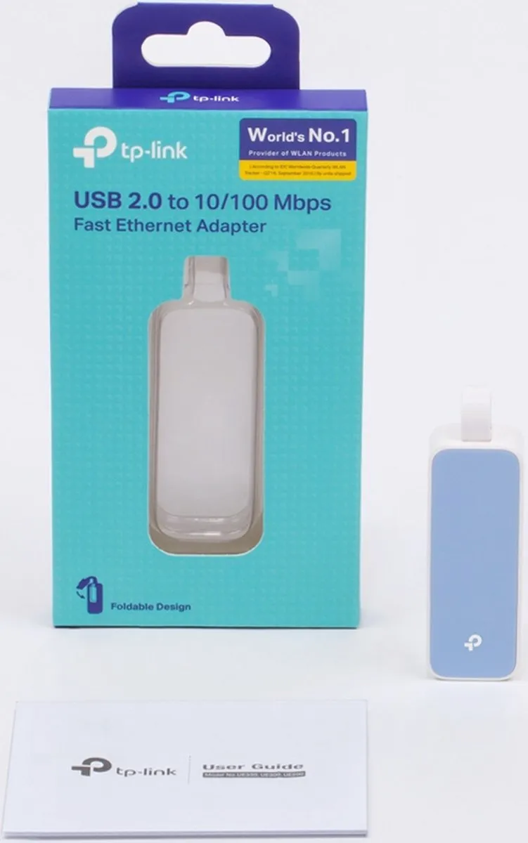 TP-Link UE200 USB 2.0 naar 100Mbps Ethernet Adapter - Wit