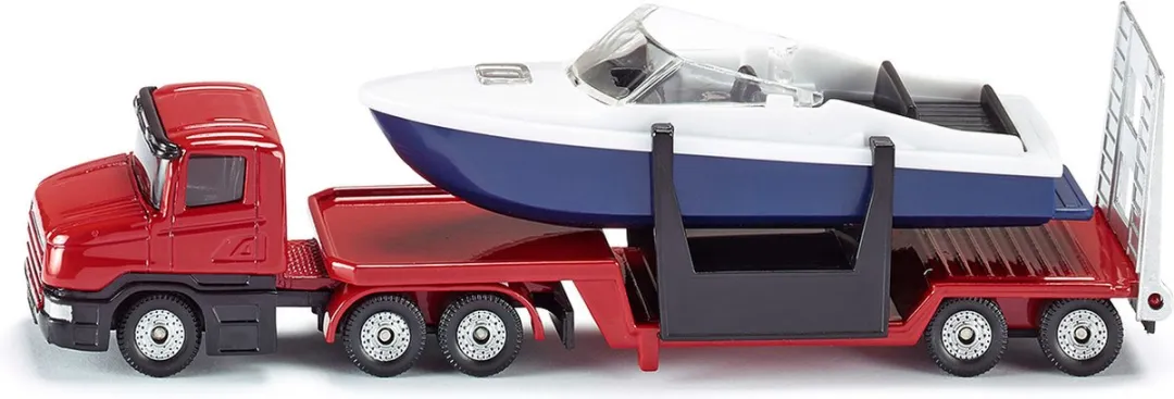 SIKU 1613 Dieplader met Boot