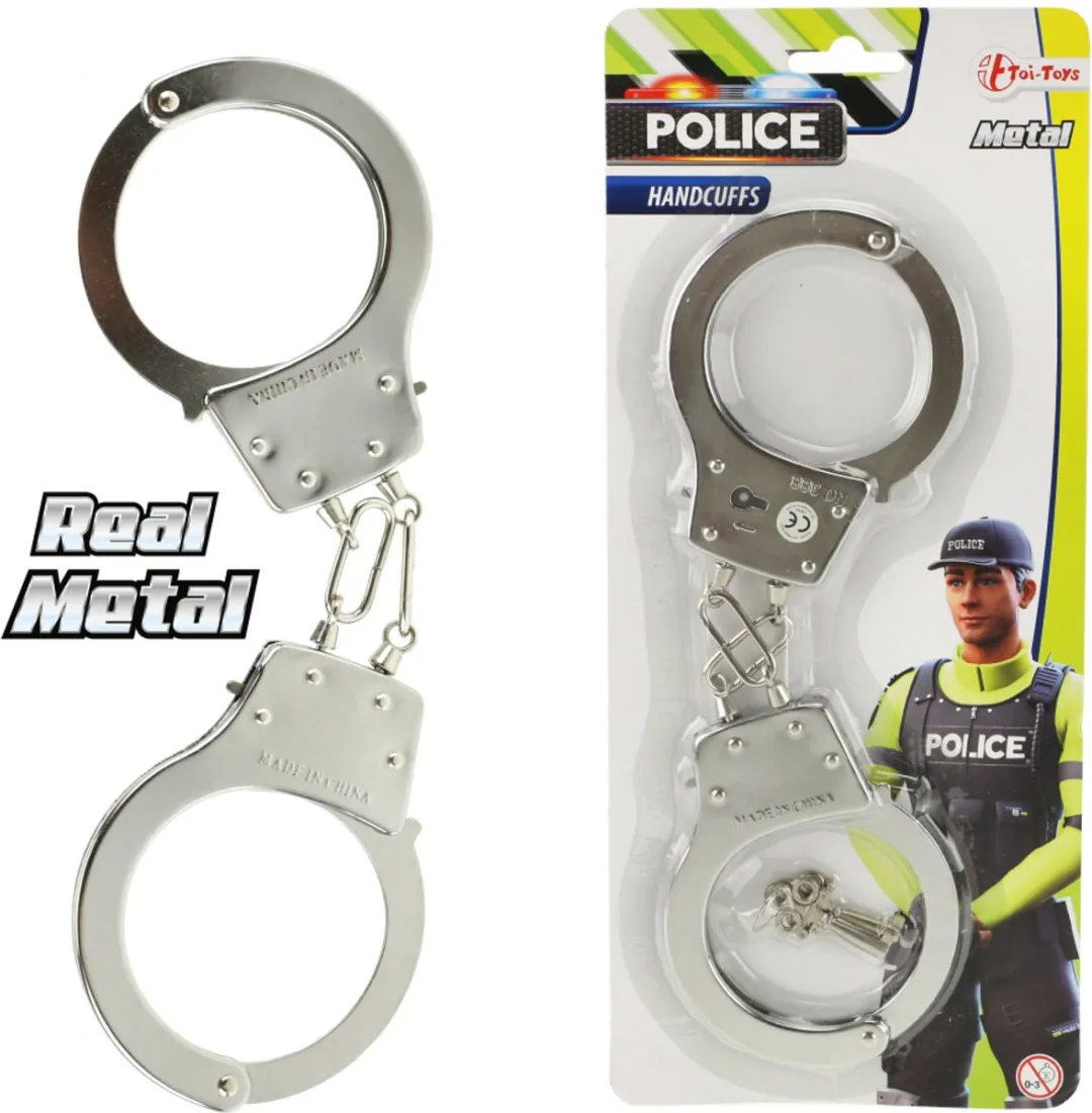 Toi-Toys Politie Handboeien Metaal 14854A