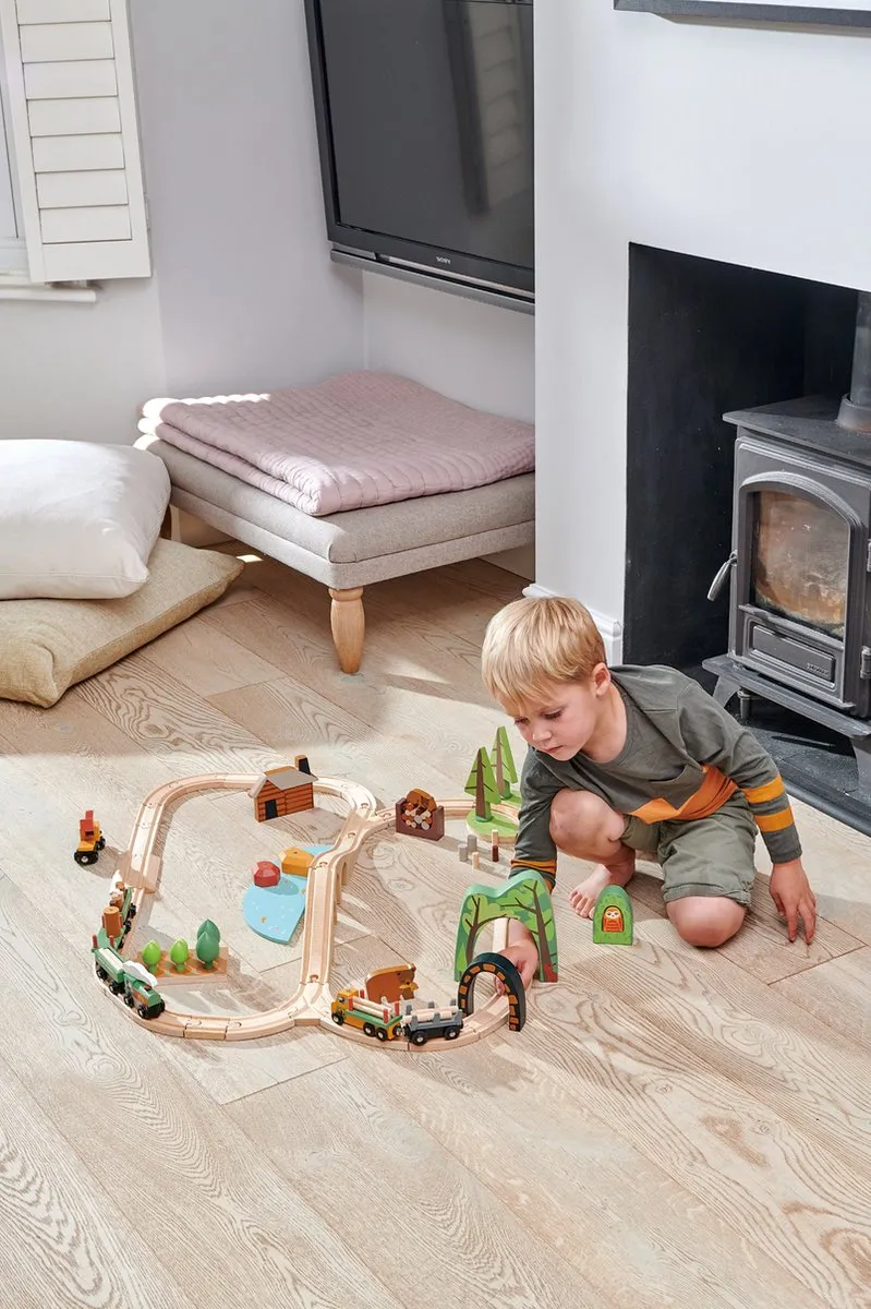 Tender Leaf Toys Wild Pines Treinset - Multicolor - afbeelding 6 van 6