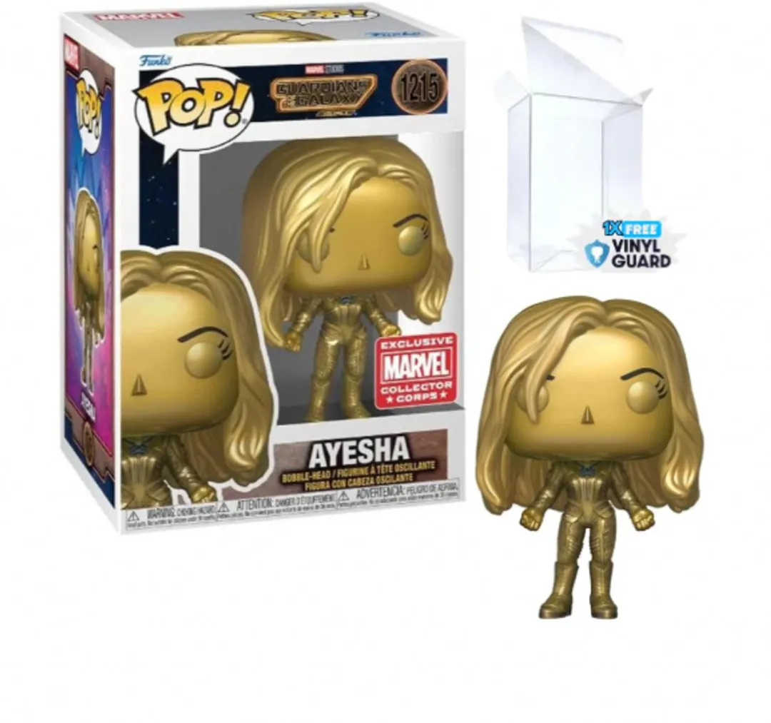 Funko Pop! Marvel Guardians of the Galaxy Ayesha Collector Corps Exclusive 1215 - Multi