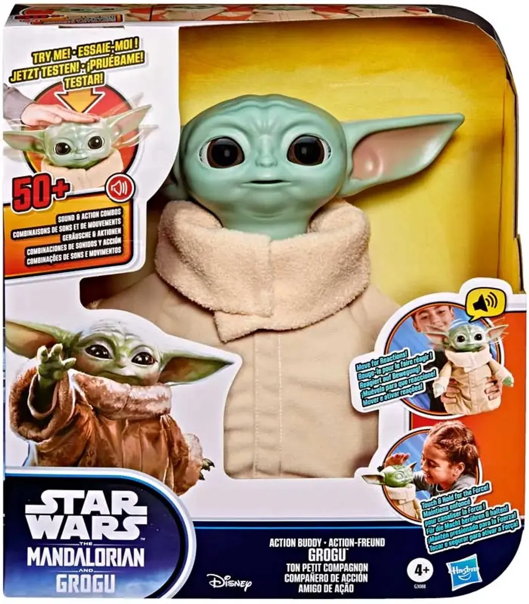 Hasbro Star Wars Grogu Knuffel 10 inch