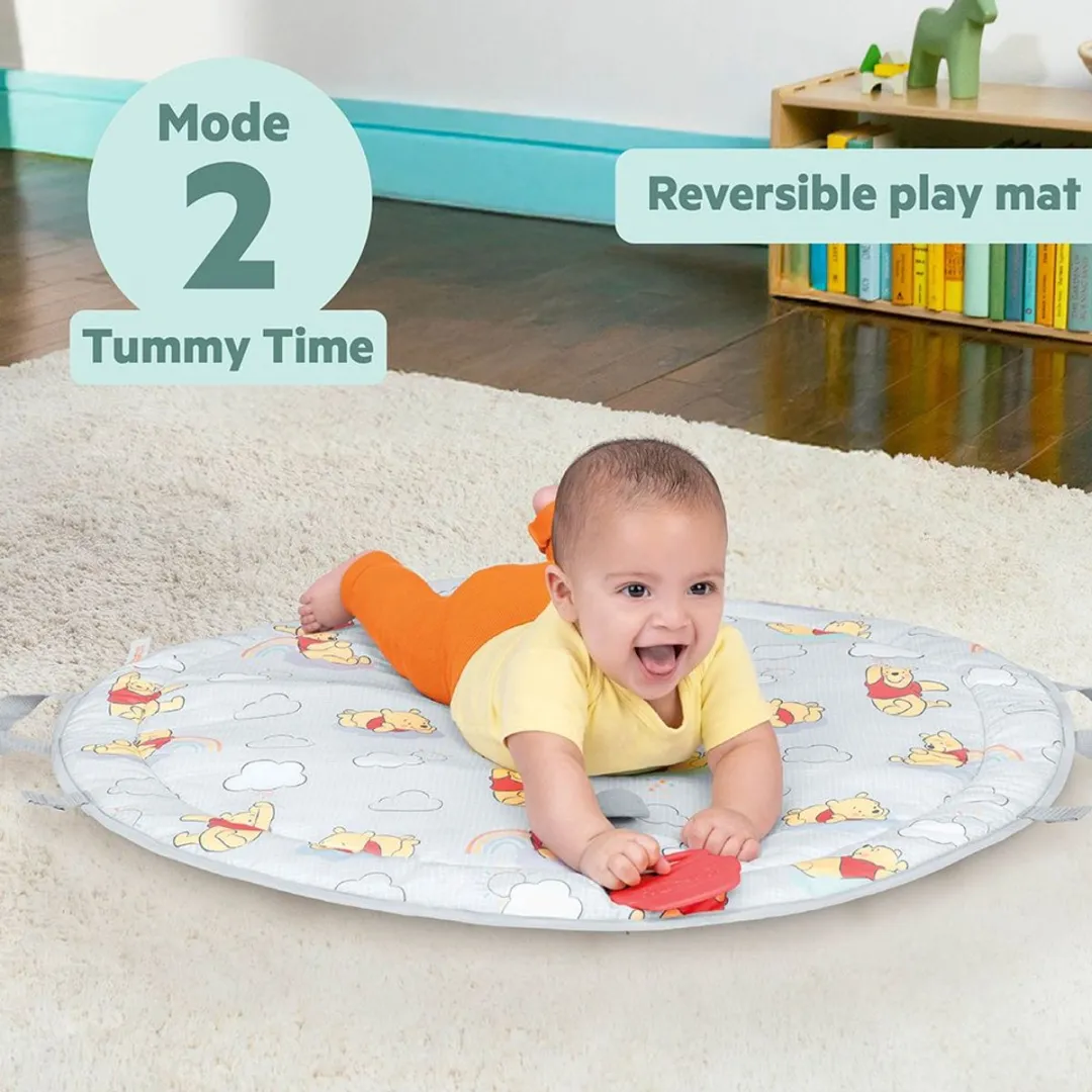 Bright Starts Activity Gym Winnie de Poeh - 5 Speelelementen - Blauw