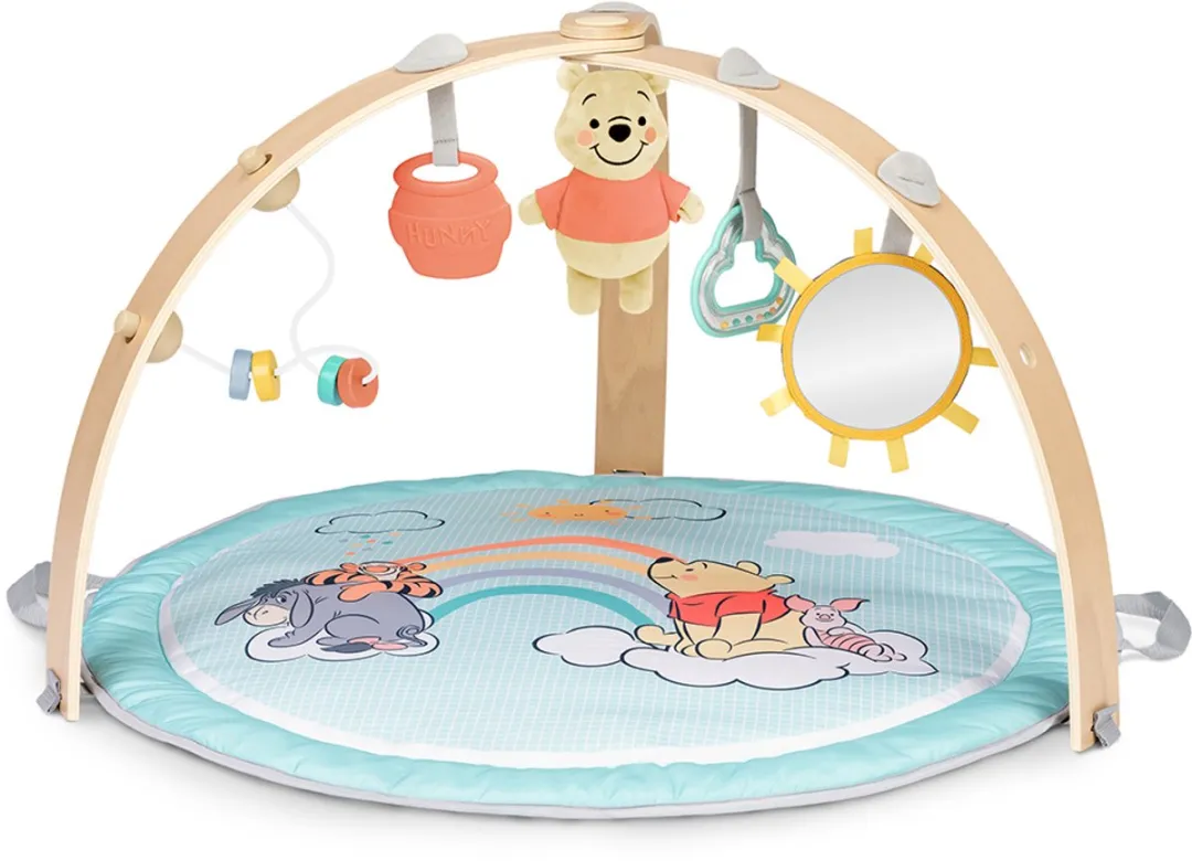Bright Starts Activity Gym Winnie de Poeh - 5 Speelelementen - Blauw