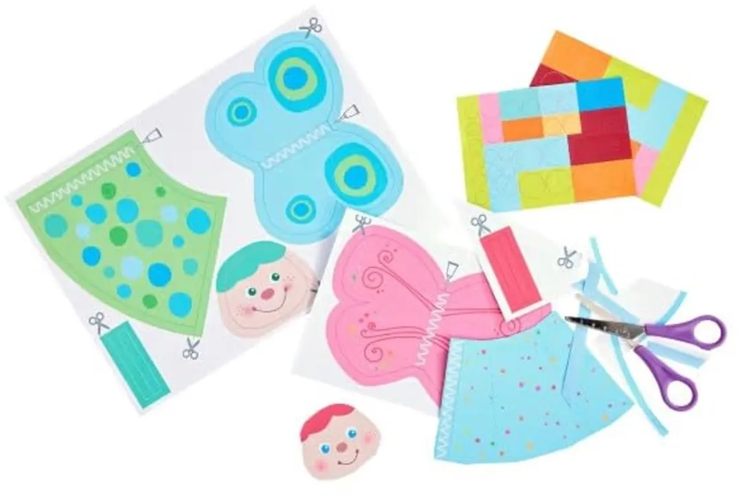 Haba Creatieve Knipset Vlinders - Multicolor