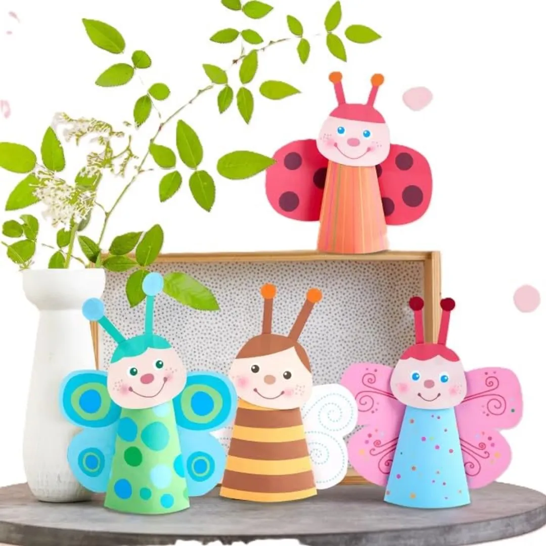 Haba Creatieve Knipset Vlinders - Multicolor