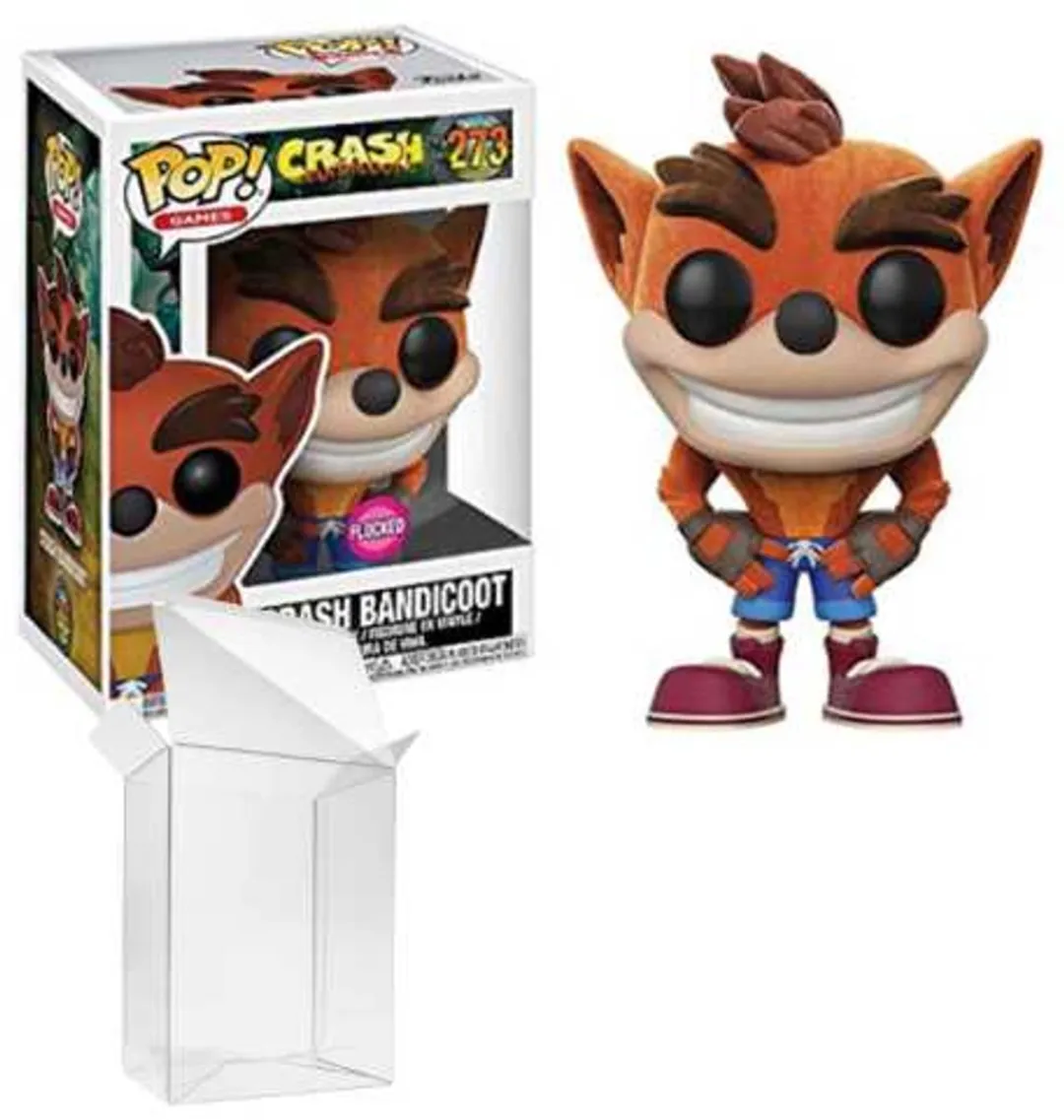 Funko Pop! Crash Bandicoot #273 Flocked