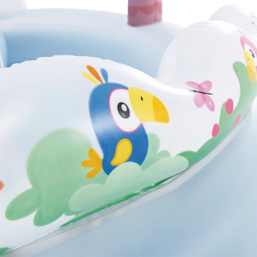Intex 56148NP Opblaasbaar Speelbad met Glijbaan - Blauw
