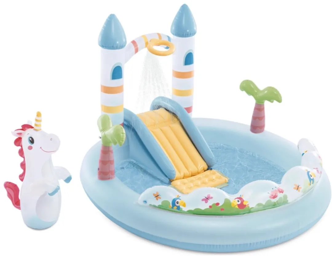 Intex 56148NP Opblaasbaar Speelbad met Glijbaan