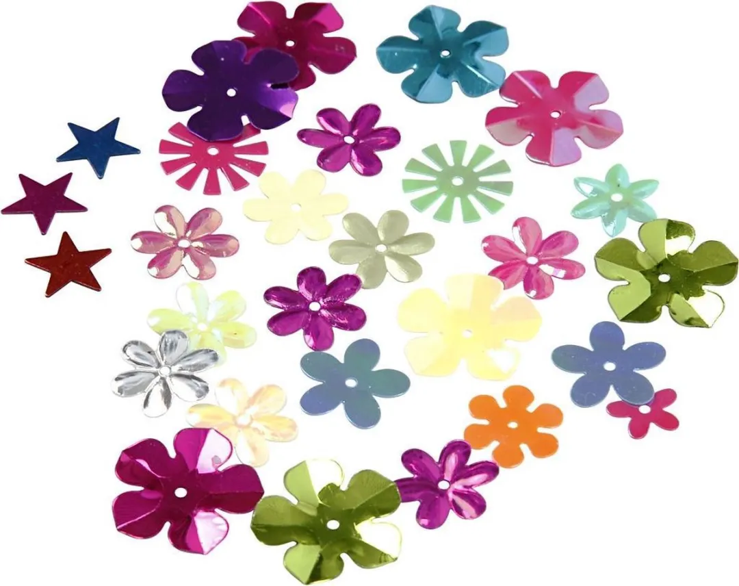 Creativ Company Paillettenmix - 32x25g - Diverse kleuren