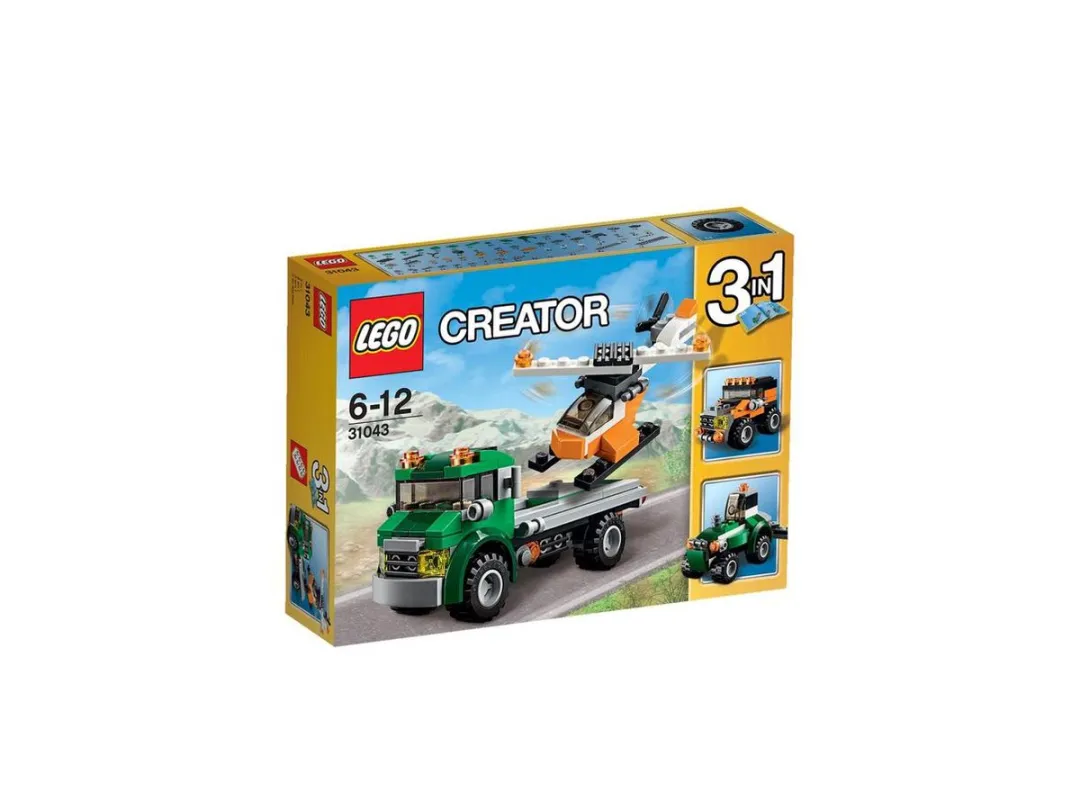 LEGO Creator Helikoptertransport 31043 - 124 Stukken - Multicolor
