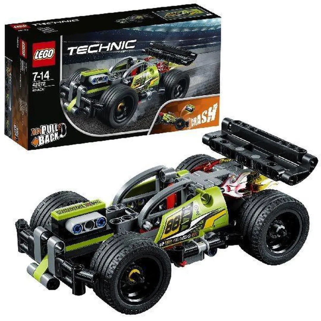 LEGO Technic WHACK! 42072 - 135 Stukken - Zwart