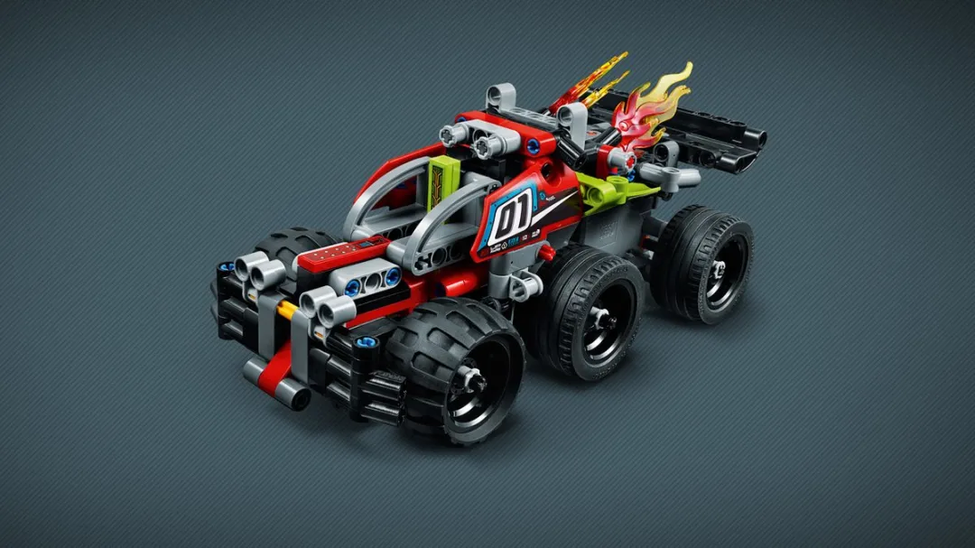 LEGO Technic WHACK! 42072 - 135 Stukken - Zwart - afbeelding 6 van 6