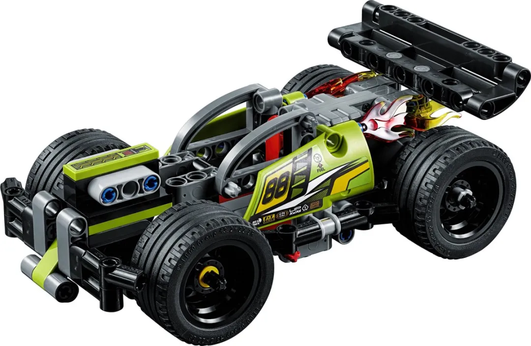 LEGO Technic WHACK! 42072 - 135 Stukken - Zwart