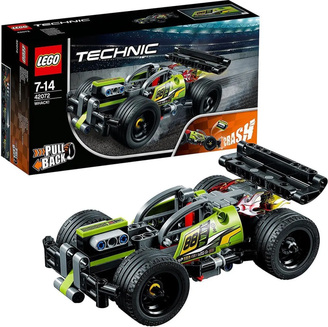 LEGO Technic WHACK! 42072 - 135 Stukken - Zwart