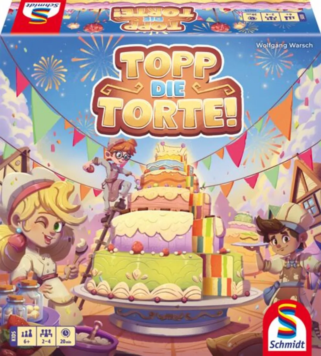 Schmidt Spiele Topp de Taart! Bordspel