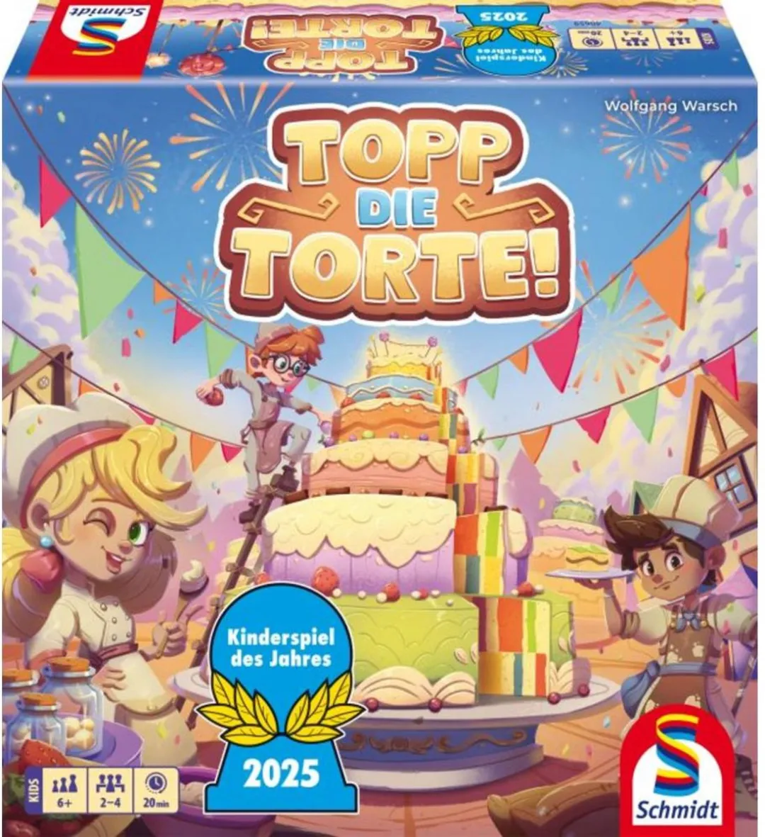 Schmidt Spiele Topp de Taart! Bordspel