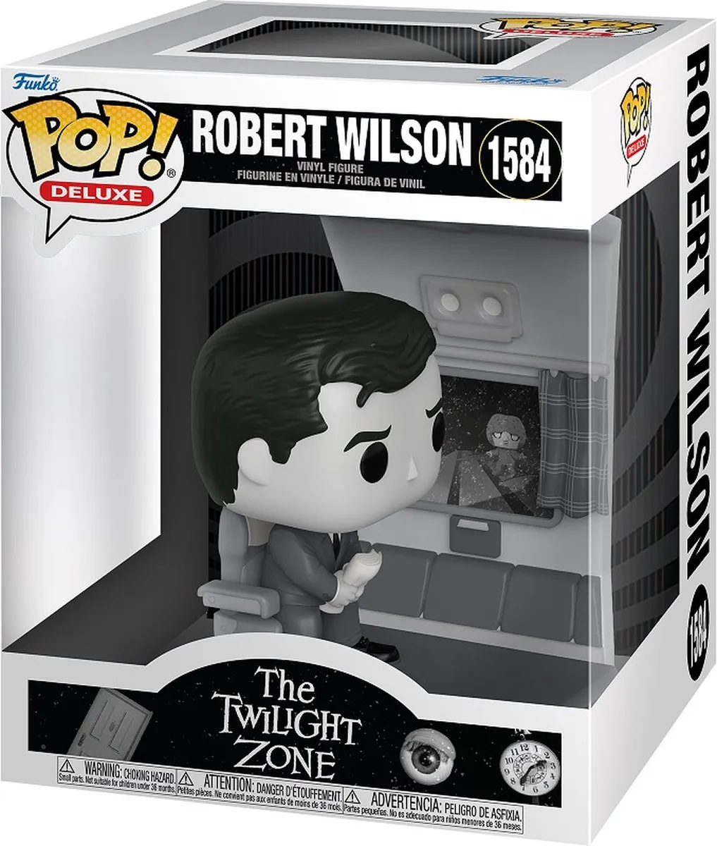 Funko Pop! Deluxe The Twilight Zone Mr. Robert Wilson 80197 - Multi