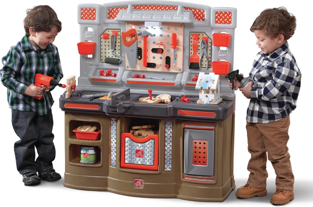 Step2 Big Builders Pro Werkbank - 45-delige accessoireset