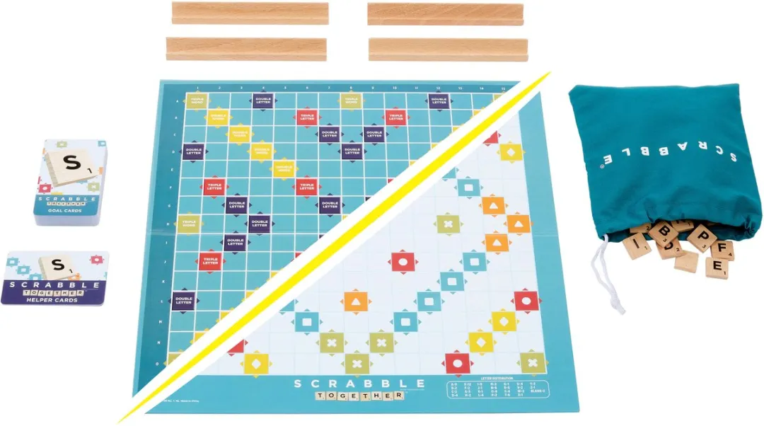 Mattel Scrabble JGR61 Bordspel - 2-4 Spelers