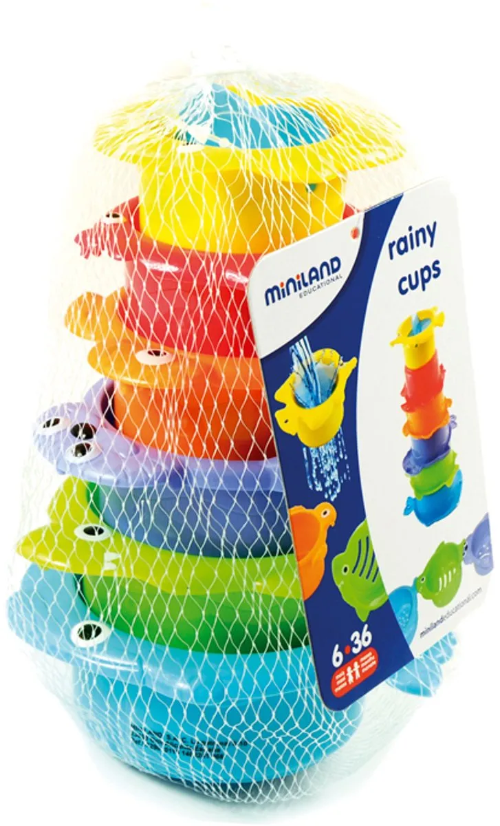 Miniland 97290 Zeefjes - Multicolor