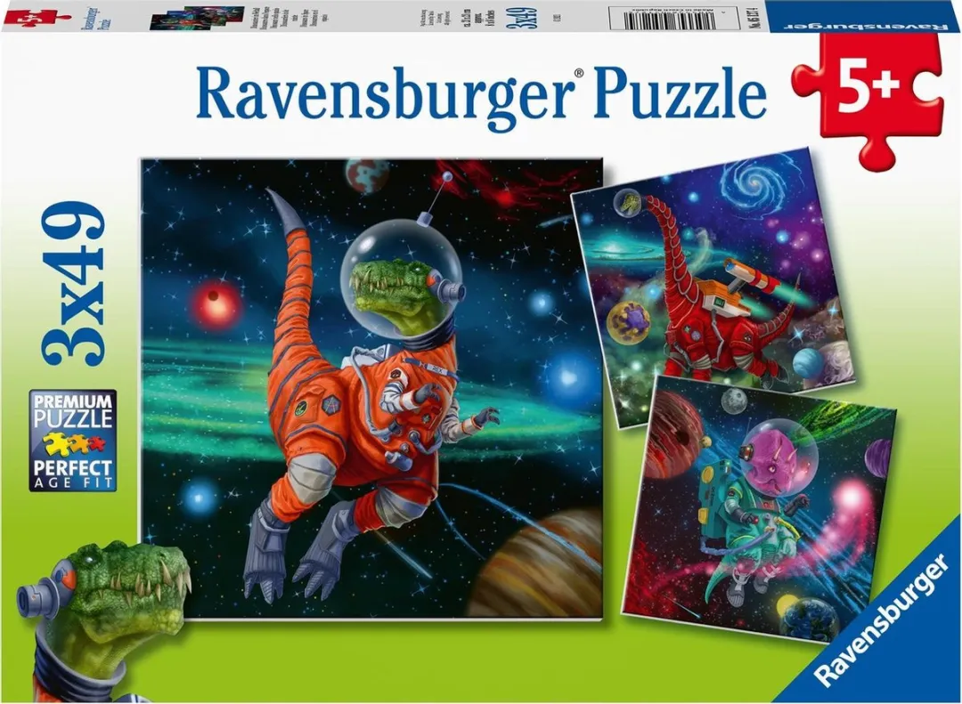 Ravensburger Dinosauriërs in de Ruimte Puzzel