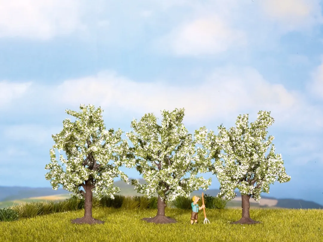 Noch Fruitbomen Wit Bloeiend Schaal 0