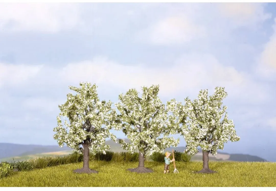 Noch Fruitbomen Wit Bloeiend Schaal 0