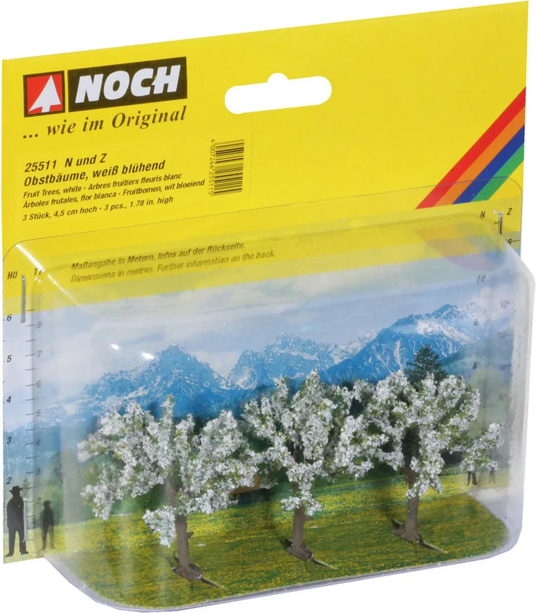 Noch Fruitbomen Wit Bloeiend Schaal 0