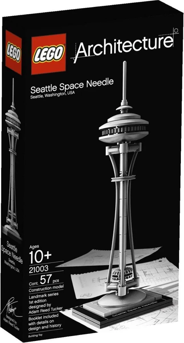 LEGO Architecture Seattle 21003 - 57 Stukken - Multicolor