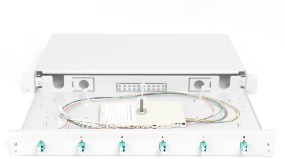 Digitus DN-96330/3 Glasvezeladapter LC - Grijs
