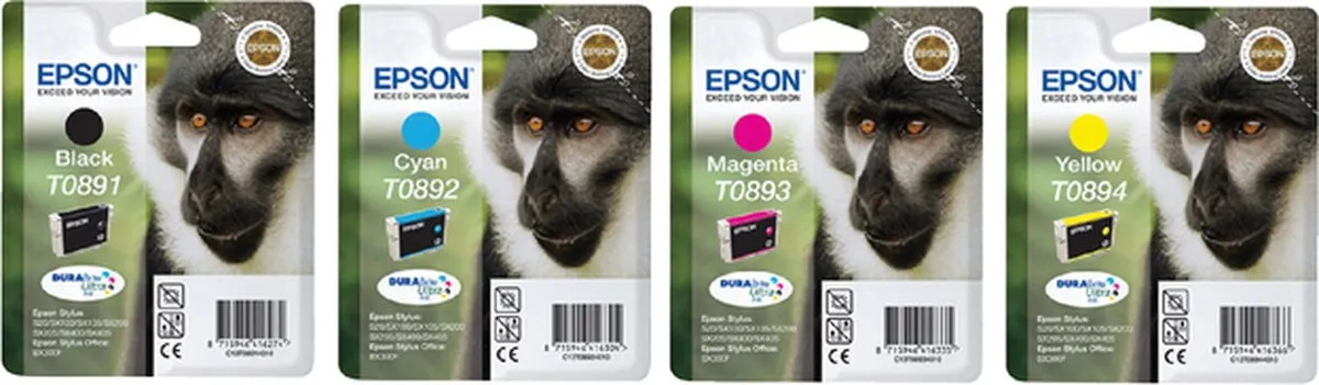 Epson T0892 Cyaan Inktcartridge - 3.5ml