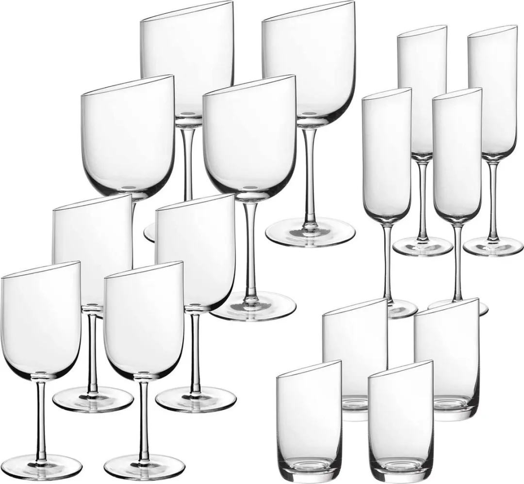 Villeroy & Boch NewMoon Wijnglazen Set 16-delig
